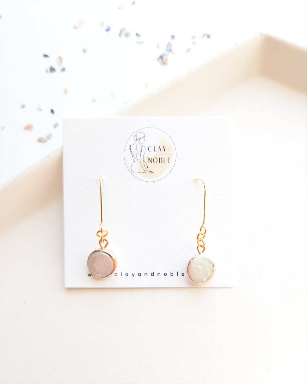 Natural Freshwater Pearl Dangles