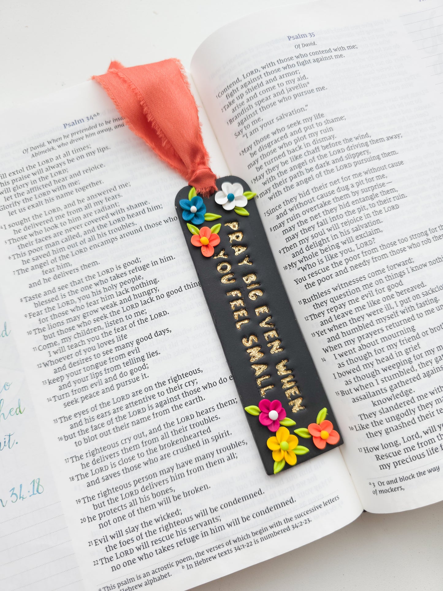 Pray Big bookmark