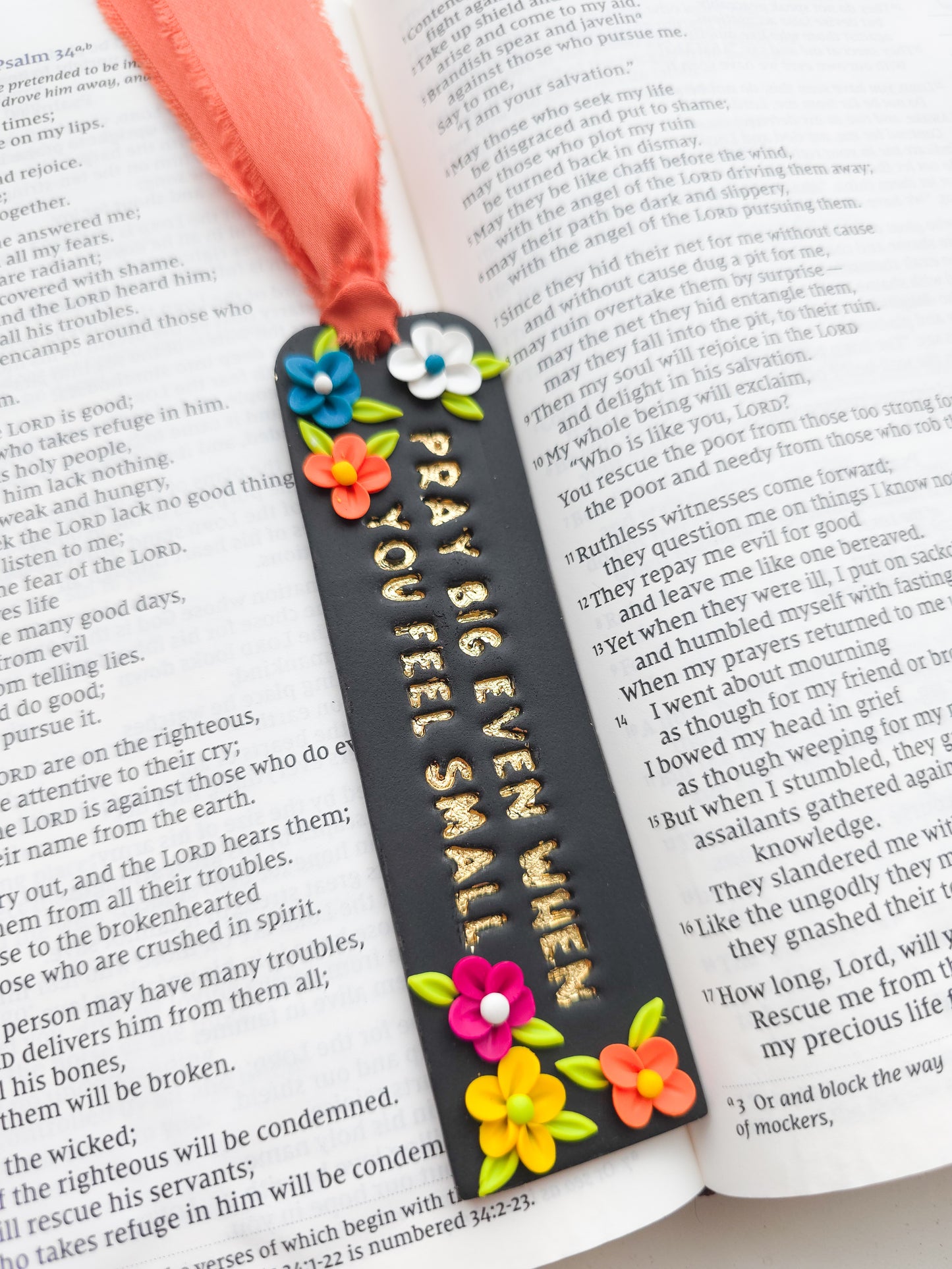 Pray Big bookmark