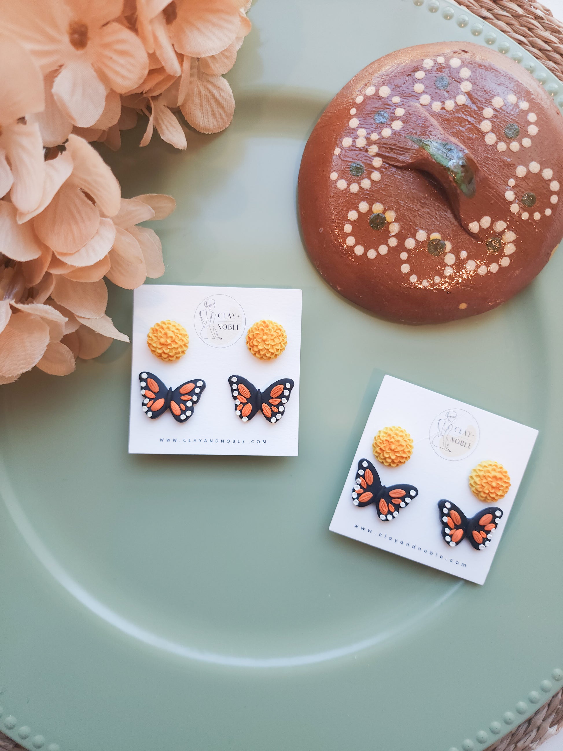 Mariposas stud set