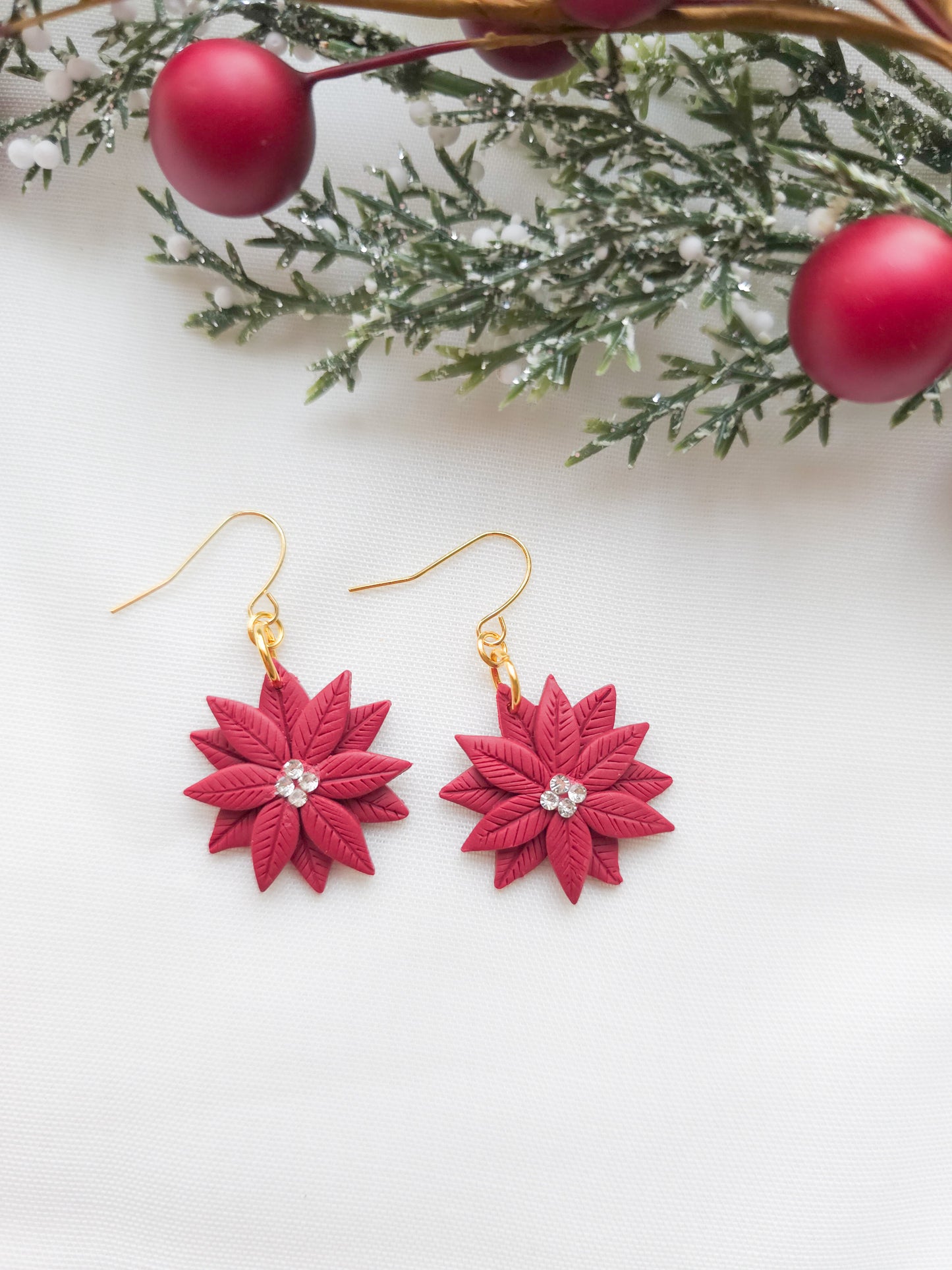 Poinsettia dangles