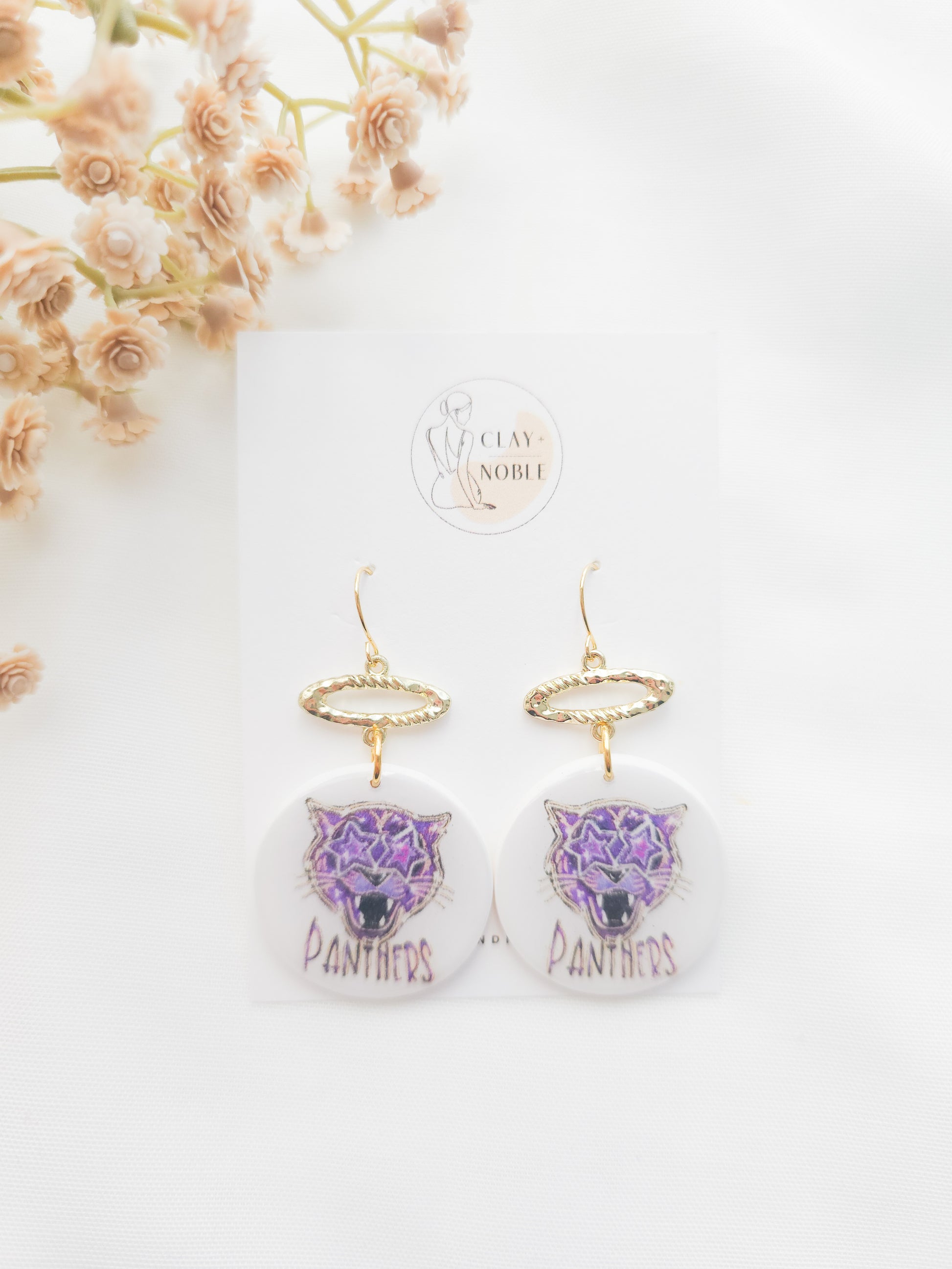 Panther Mascot dangle