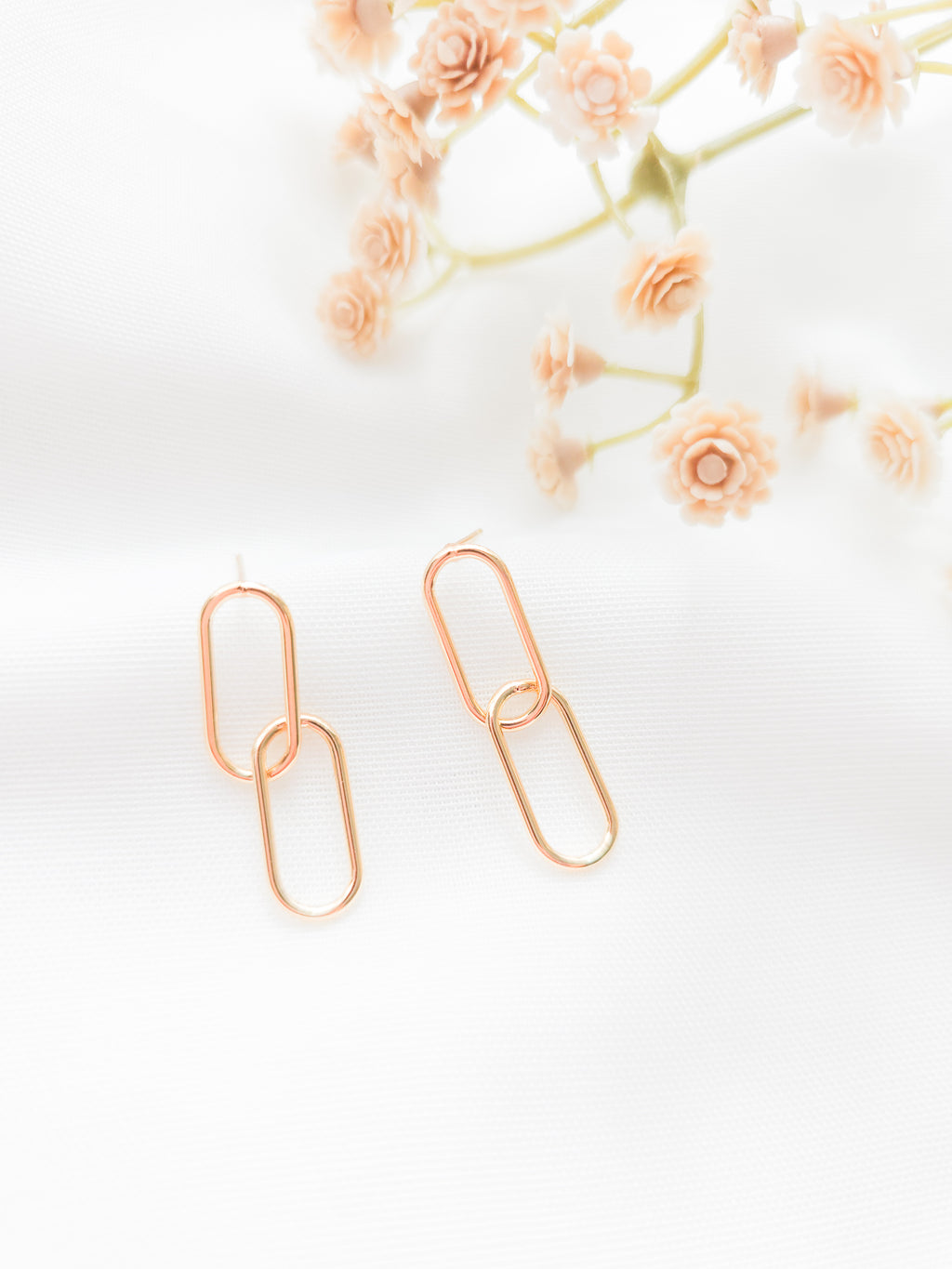 You are Loved linked earrings