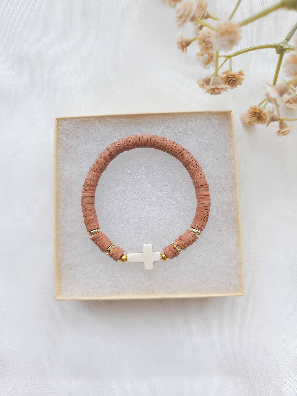 Cross single bracelet