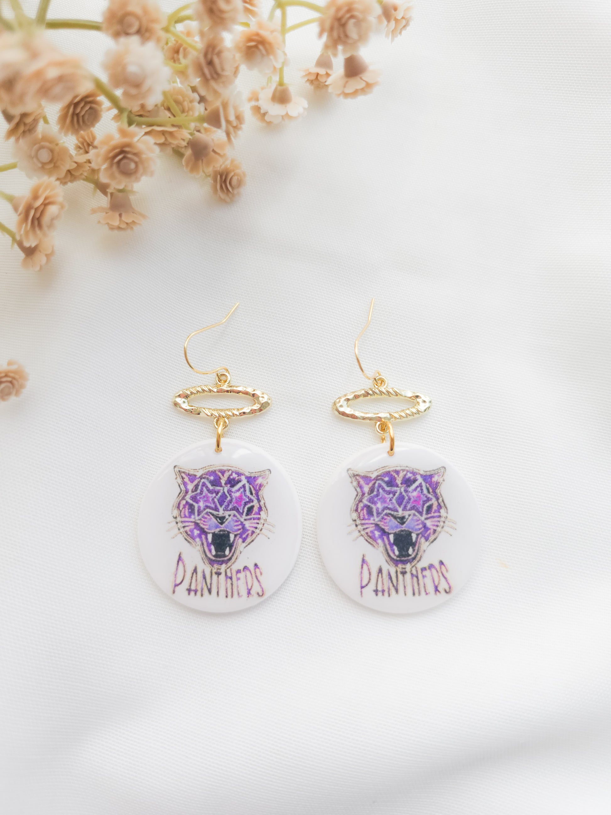 Panther Mascot dangle