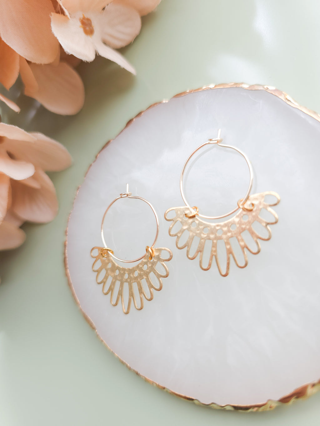 Consider the Wildflowers Hoops
