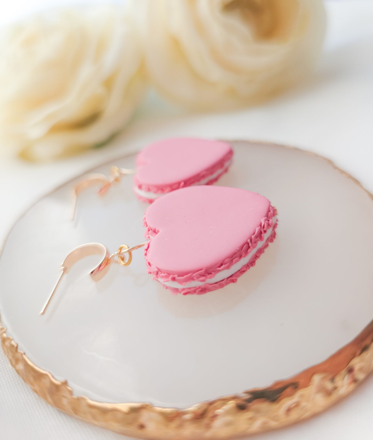 Heart Macaroons