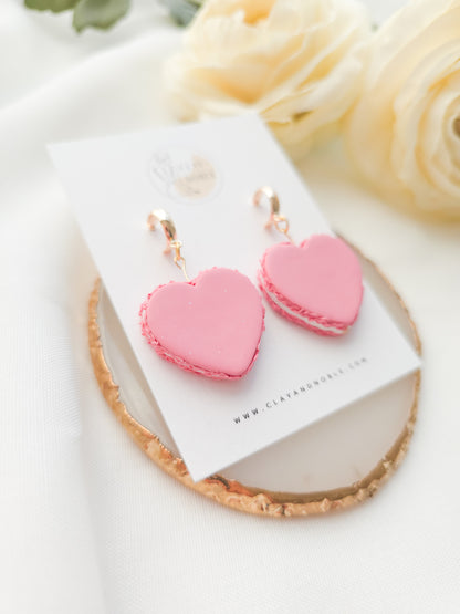 Heart Macaroons