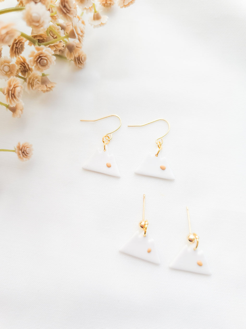 Mustard seed & Mountains dangles