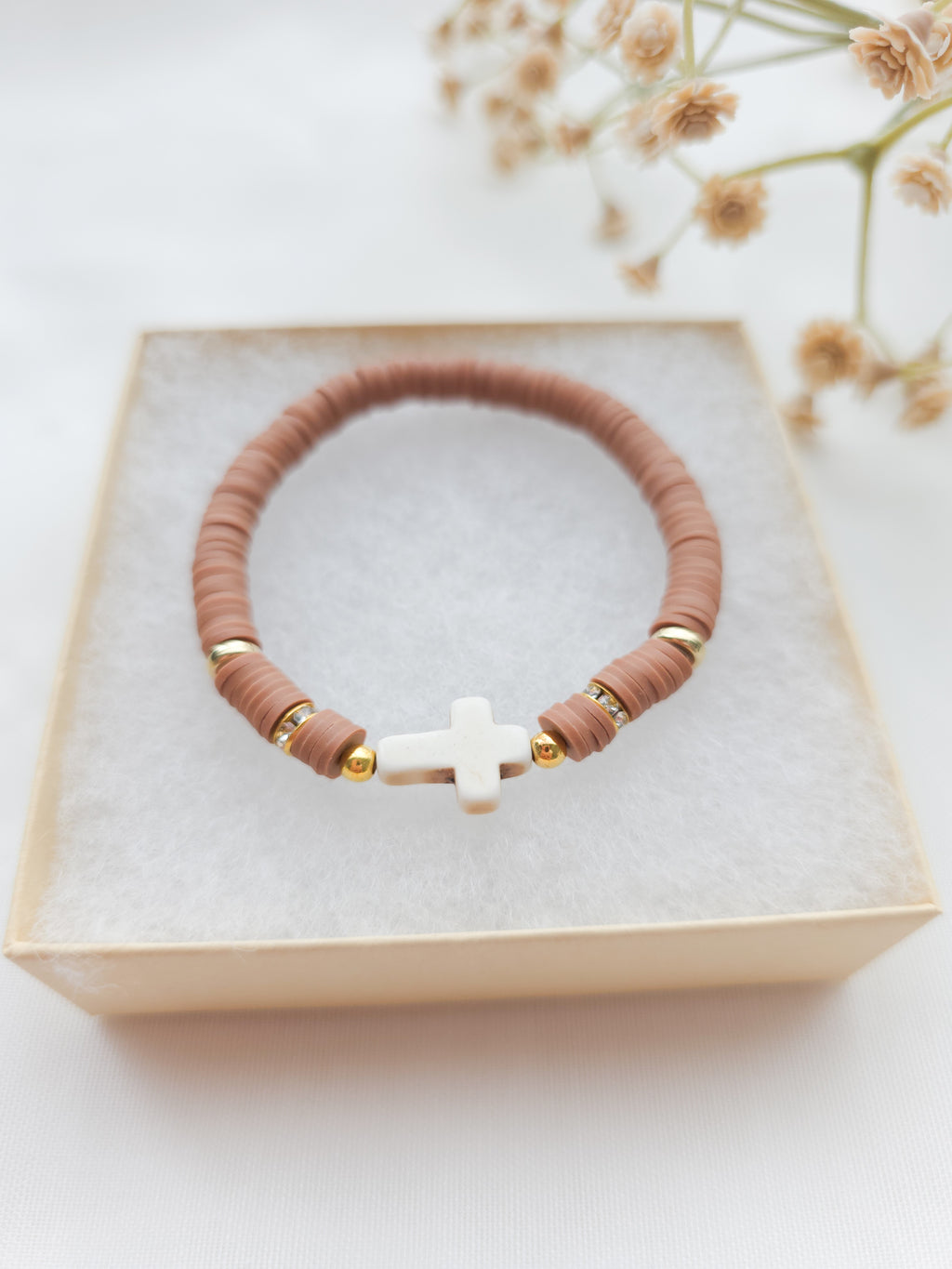 Cross single bracelet