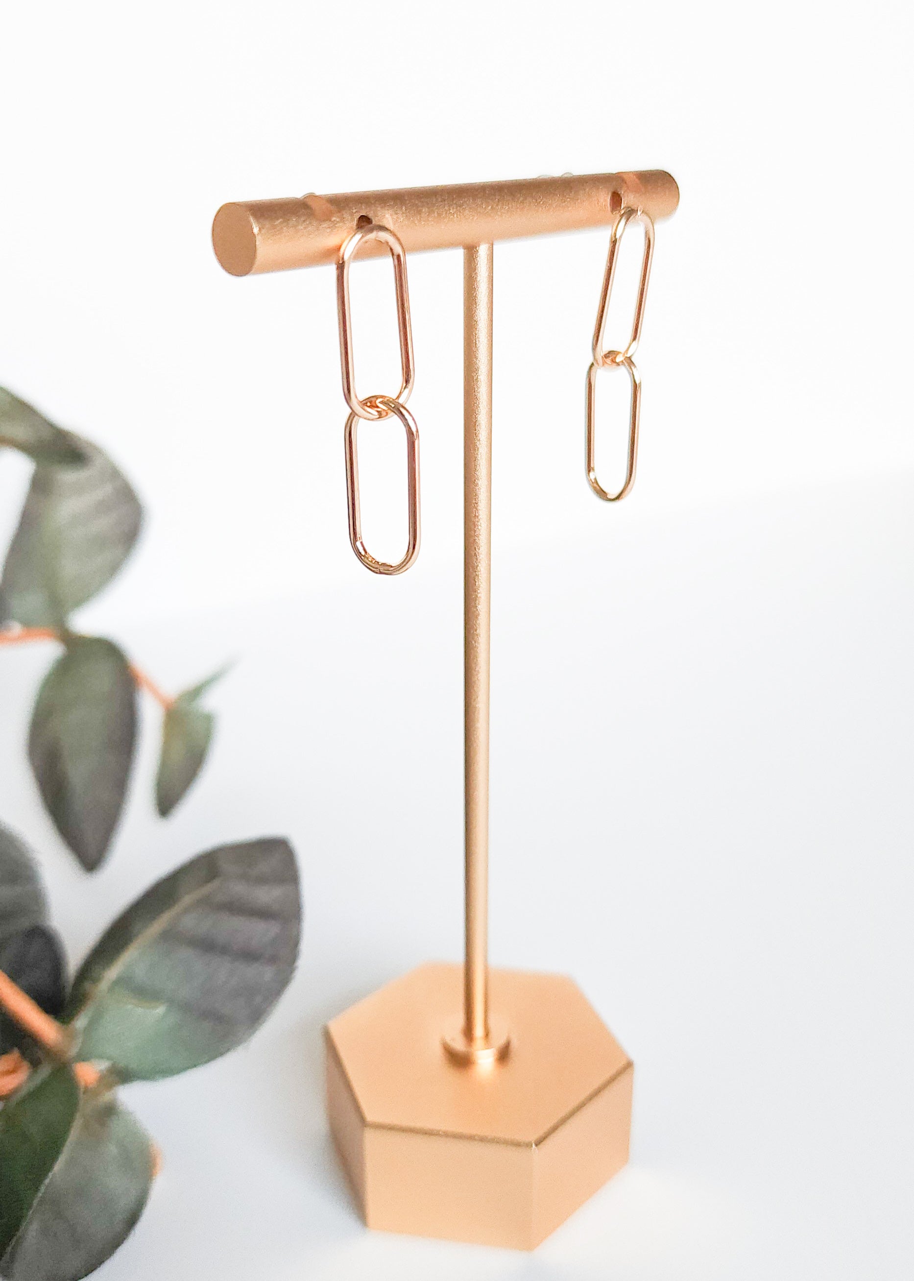 You are Loved linked earrings