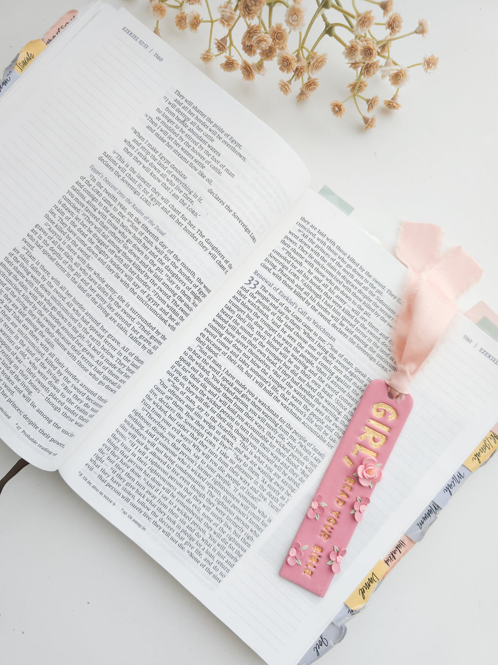 Girl, read your Bible bookmark