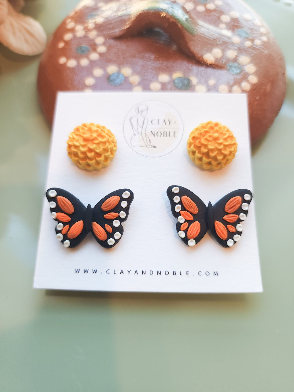 Mariposas stud set