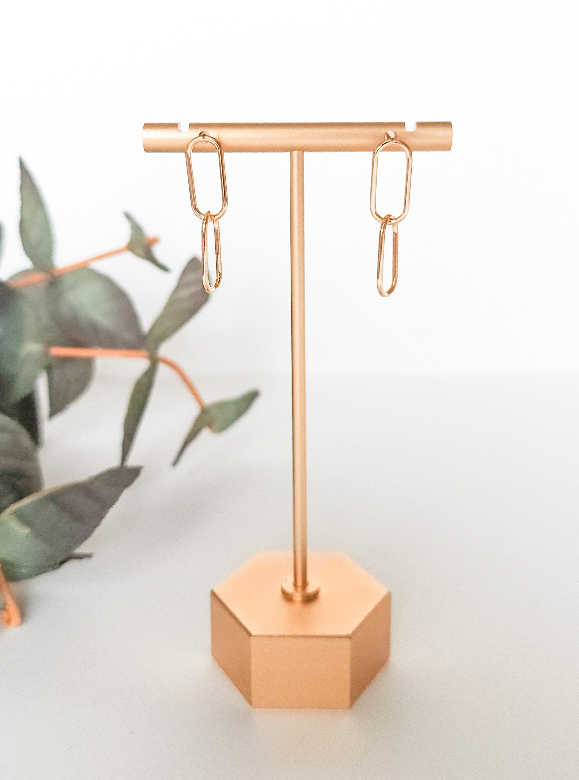 You are Loved linked earrings