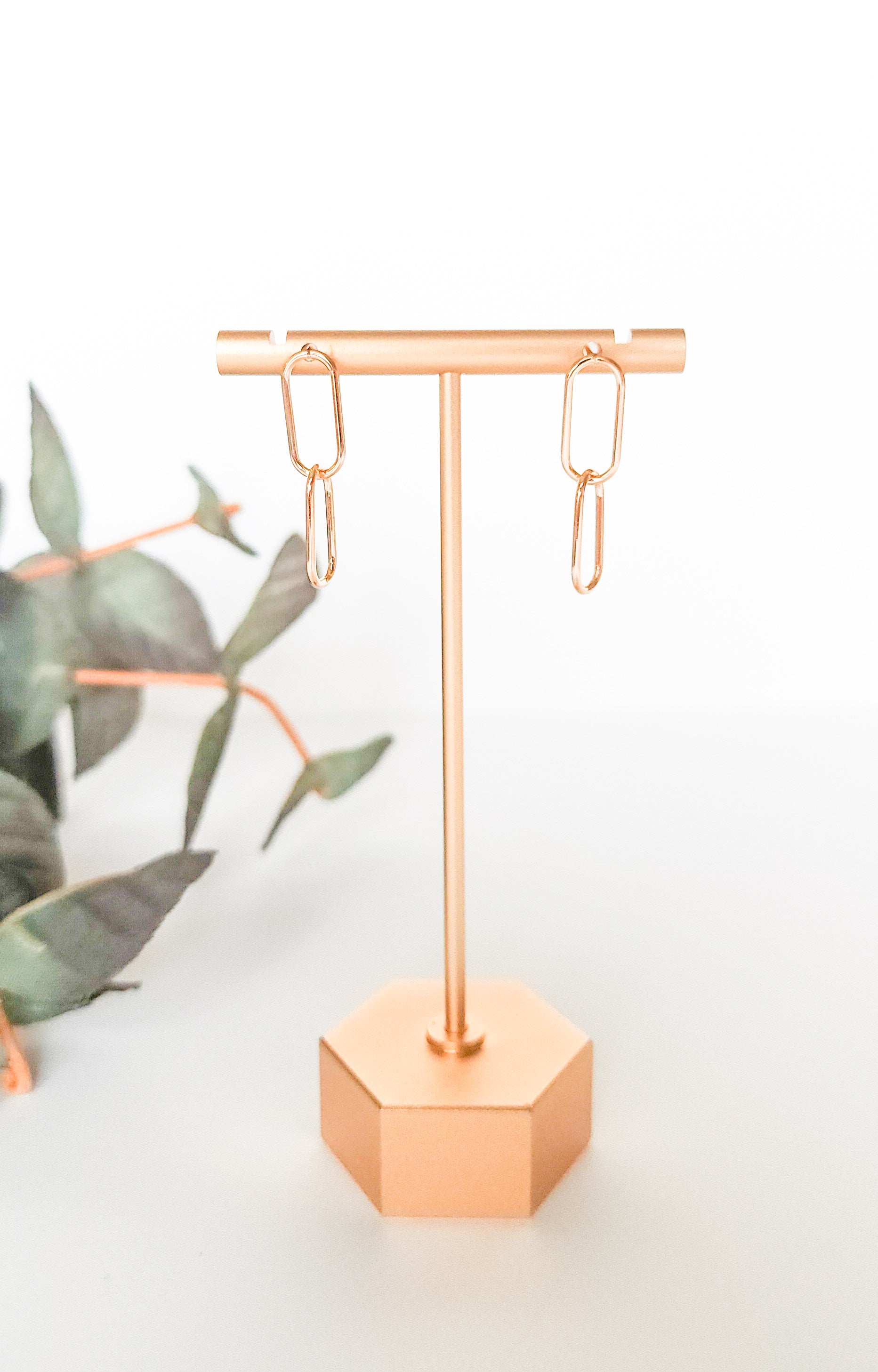 You are Loved linked earrings