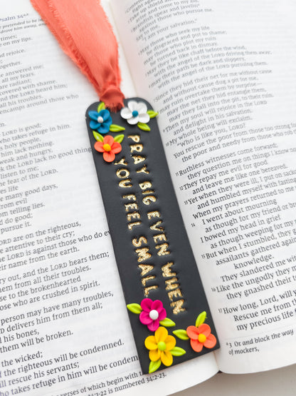 Pray Big bookmark