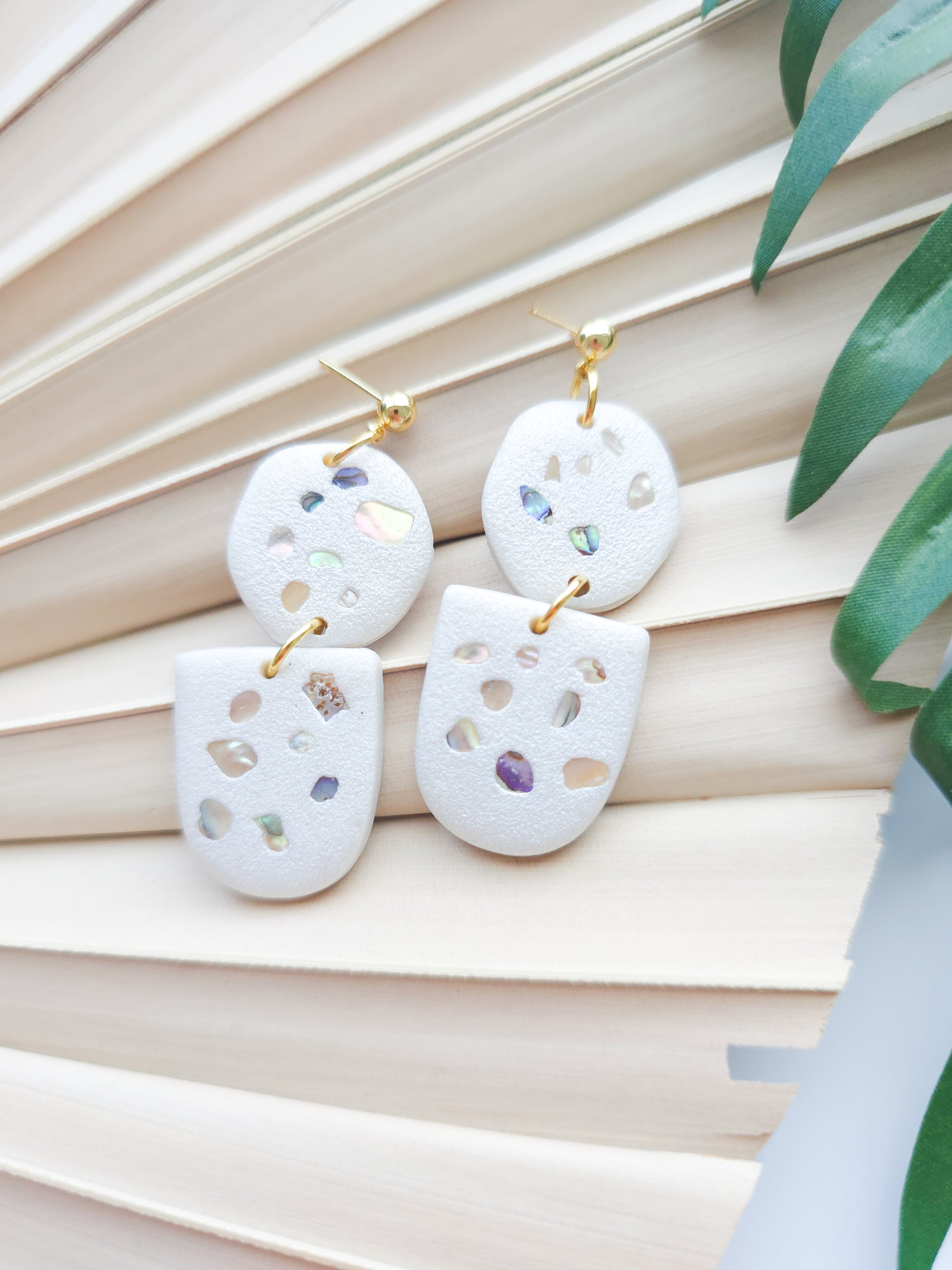 Living Water Shell Inlay dangles 🐚
