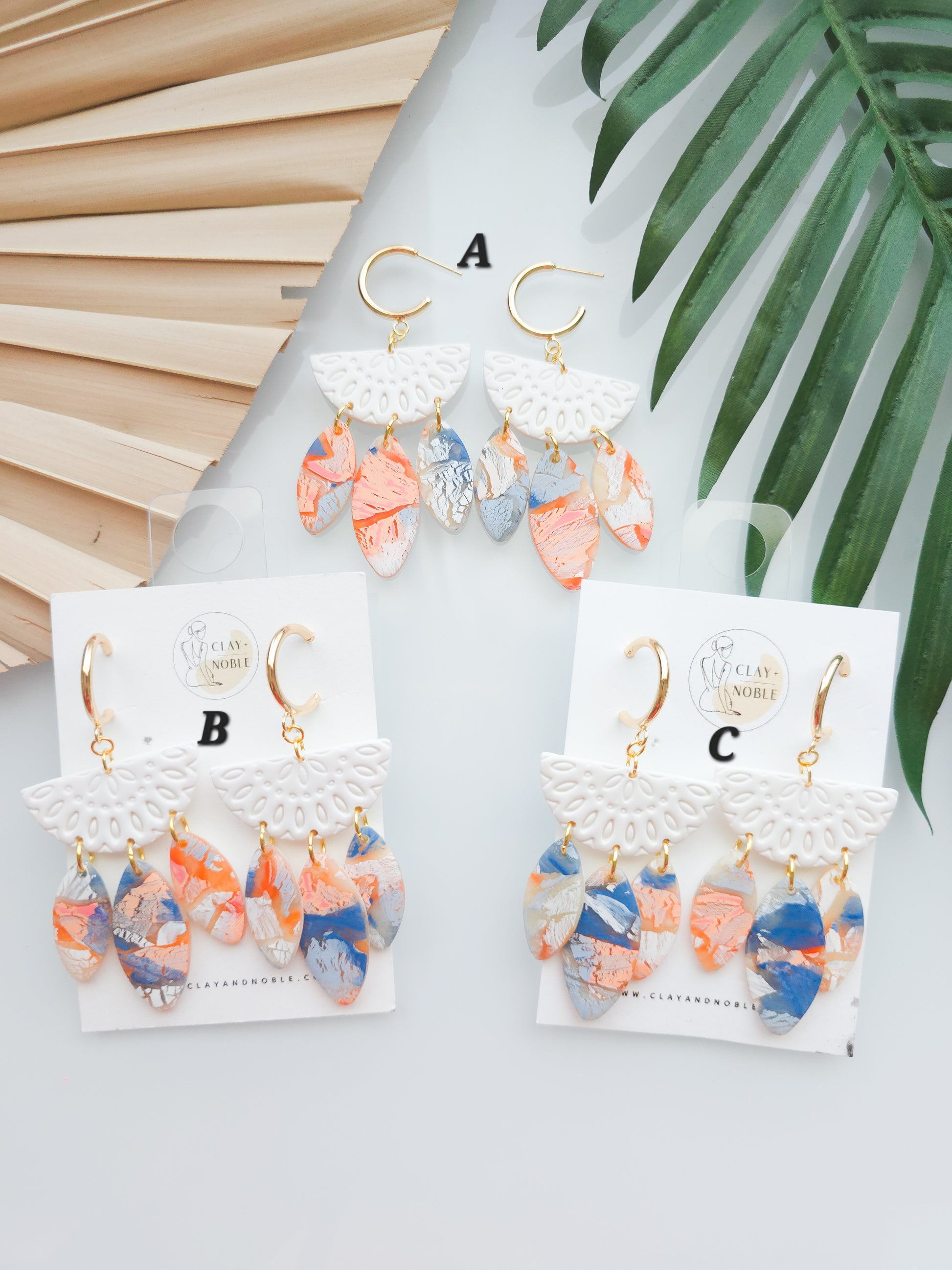 Grace & Glow statement earrings