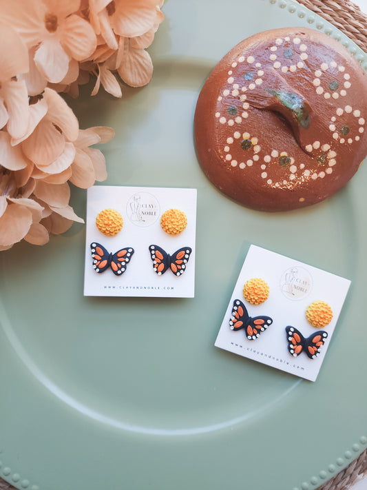 Mariposas stud set