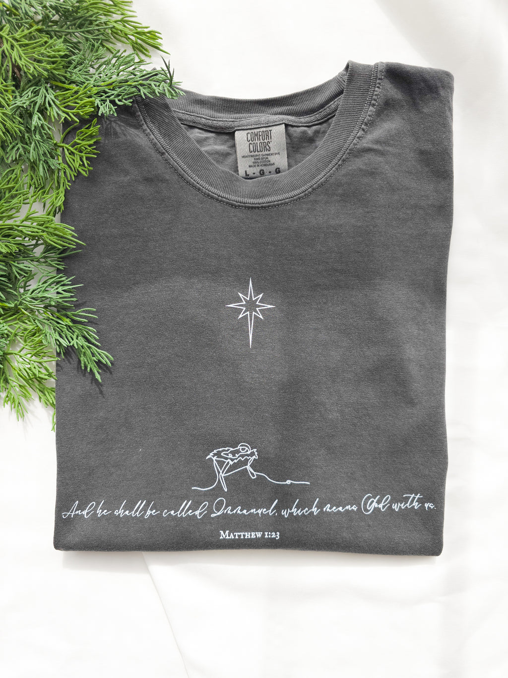 The Immanuel tee (*PRE-ORDERED DESIGN)